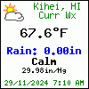 Current Weather Conditions in Kihei, HI, USA