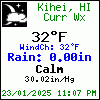 Current Weather Conditions in Kihei, HI, USA