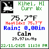 Current Weather Conditions in Kihei, HI, USA