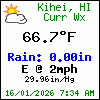 Current Weather Conditions in Kihei, HI, USA