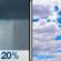 Tuesday: Slight Chance Rain Showers then Partly Sunny