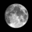 Moon age: 15 days, 14 hours, 50 minutes,100%