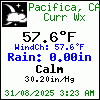 Current Weather Conditions in Pacifica, CA, USA