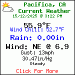 Current Weather Conditions in Pacifica, CA, USA