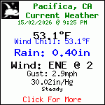 Current Weather Conditions in Pacifica, CA, USA